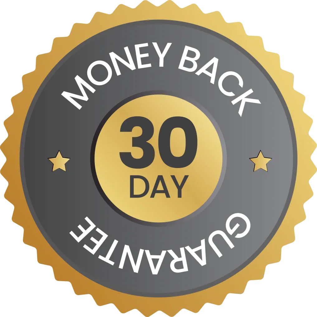 30-Day Money-Back Guarantee badge
